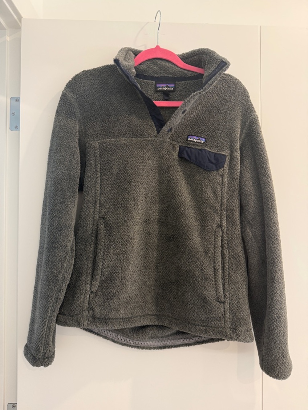 Patagonia Gray Fleece Pullover